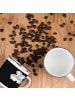 Mr. & Mrs. Panda Camping Emaille Tasse StandeMenschtliche Trauung V... in Schwarz