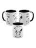 United Labels The Peanuts Tasse Snoopy - Lesen stärkt die Seele aus Keramik 320 ml in weiß