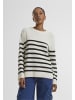 Urban Classics Crew Neck Jumper in whitesand/black