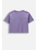 Coccodrillo Oversize-T-Shirt mit kurzen Ärmeln in violett