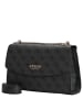 Guess Calista XBody Flap - Schultertasche 24 cm (coal logo) in coal logo