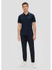 s.Oliver Polo-Shirt kurzarm in Blau