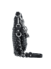 Seidenfelt Jomala Schultertasche 25 cm black with tiny rivets