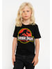 Logoshirt T-Shirt Jurassic Park Logo in schwarz