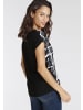 Laura Scott Shirtbluse in schwarz-weiß-gemustert