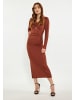 faina Damen Kleid in Braun