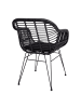 ebuy24 Sessel Trish Schwarz 2er Set
