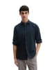 Marc O'Polo Dobby-Hemd shaped in Dark Navy