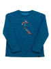 Jack Wolfskin Langarmshirt Neureuther Jackie Print Kinder Longsleeve Shirt Sport in Blau