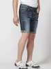 KOROSHI DENIM SHORTS REGULAR FIT in blau