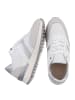 Ital-Design Freizeitschuh in Weiß und Silber