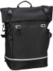 Jost Rolltop Rucksack Lillehammer Business Backpack Courier in Black