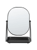 Beliani Kosmetikspiegel CORREZE in Schwarz - (W) 24 x (H) 31 x (L) 15 cm