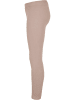Urban Classics Urban Classics Damen Girls High Waist Jersey Leggings in duskrose