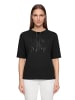 Betty Barclay Sweatshirt mit Stehkragen in Schwarz
