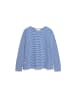 armedangels Langarmshirt Xianaa in blau weiß