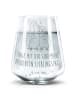 Mr. & Mrs. Panda Trinkglas Pinguin umarmen mit Spruch in Transparent