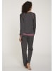 Vivance Active Pyjama in anthrazit-meliert