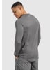 SMILODOX Longsleeve Powerfit in Anthrazit