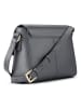 Lazarotti Bologna Leather Crossbody Umhängetasche Leder 22 cm in grey