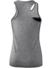 erima 5-C Tanktop in schwarz/grau melange/weiss