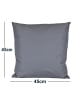JACK Outdoor Dekokissen 45x45cm inkl. XXL Füllung in Blaugrau