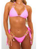 Moda Minx Bikinihose Boujee Tie Side Brazilian in Barbie Pink