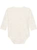 Fixoni Kinder Langarmbody "Wrap Body LS w.AOP" in Weiß