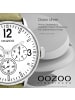 Oozoo Analog-Armbanduhr Oozoo Timepieces beige extra groß (ca. 48mm)