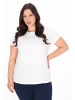 usha BLUE LABEL Women Plus Size T-Shirt in white