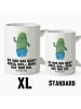 Mr. & Mrs. Panda XL Tasse Kaktus Heilig mit Spruch in Weiß