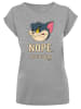 F4NT4STIC T-Shirt Tom and Jerry TV Serie Nope Not Today in grau meliert