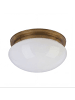 Licht-Erlebnisse Deckenlampe Ø 20 x (H)14 cm in Antik Weiß