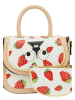 myMo Women Handbag in White Beige