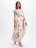 More & More Kleid in zitrone altrosa - 0001
