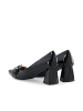 Bianco Pumps in BlackPatent