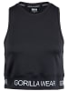 Gorilla Wear Colby Cropped Tank Top - Schwarz