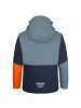 Trollkids Schneejacke "Hallingdal" in Stahlblau/Feurige Orange