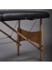 React Massageliege P200 in Schwarz 186x60x85cm