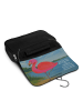 Mr. & Mrs. Panda Beauty Case Flamingo Classic Design mit Spruch in Weiß