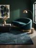 KADIMA DESIGN Teppich Wolle Handgetuftet DEBEN Geometrisch Wohnzimmer Modern in Türkis