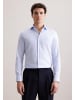 Seidensticker Business Hemd Slim in Mittelblau