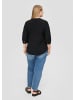 s.Oliver Bluse 3/4 Arm in Schwarz