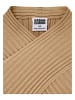 Urban Classics Urban Classics Damen Ladies Crossed Rib Knit Dress in unionbeige