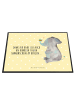 Mr. & Mrs. Panda Tischunterlage Elefant Biene mit Spruch in Gelb Pastell
