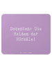 Mr. & Mrs. Panda Mouse Pad Spruch Dozenten Helden mit Spruch in Lavendeltraum