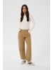 Kaffe Casual Hose KAbrynn Loose fit in Washed Petrified Oak Twill