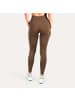 SMILODOX Leggings Adrielle Pocket Seamless in Braun