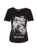 Roberto Geissini Money House T-Shirt Schwarz