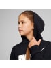 Puma Bodywear ESSENTIALS LOGO HOODED DRESS FL in Schwarz